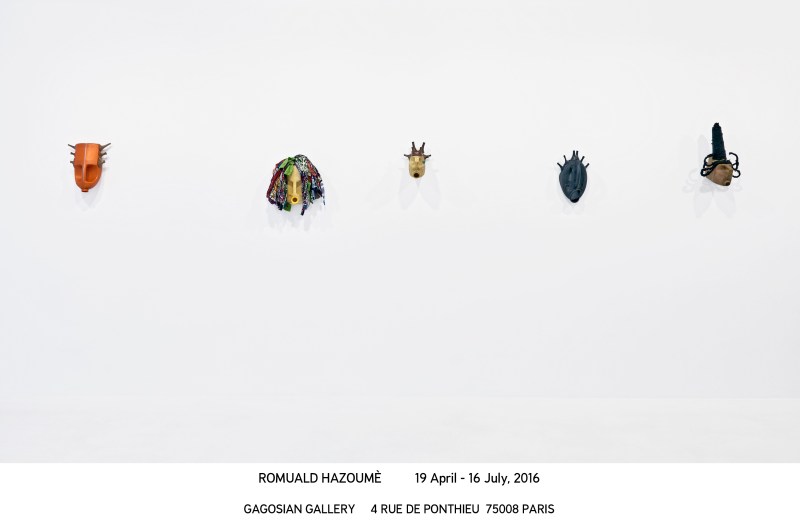 Romuald Hazoumè_Paris 2016_install 03